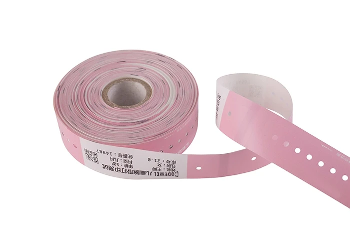 Custom Waterproof Silicone Composite Adult Kids Hospital Wristbands high quality